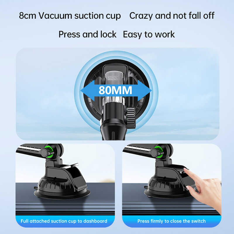 Heavy Duty Fleet Windshield Suction Mount for iPad Pro 12.9