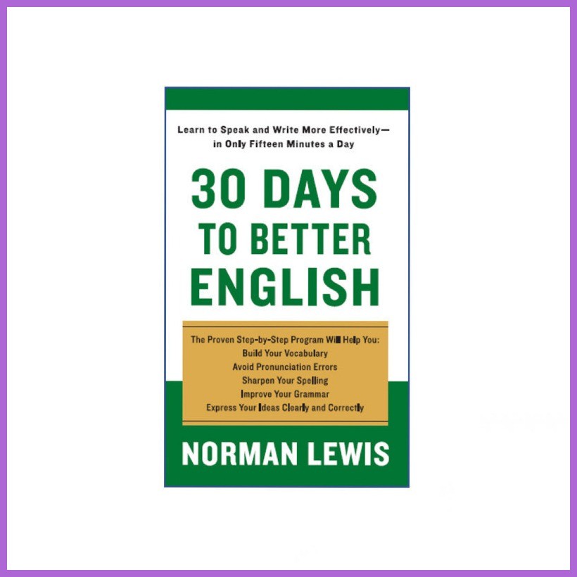 30 Days Improve English Skills Thirty To Better Classic Learning Book