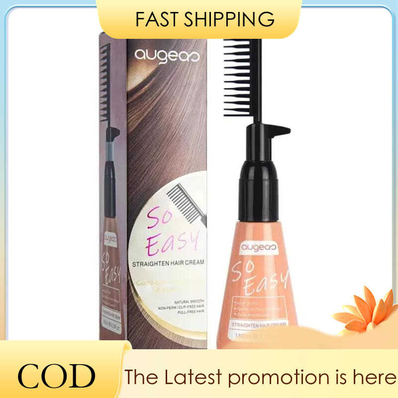 AKRIMI AUGEAS 180ML STRAIGHT HAIR CREAM madali upang gamitin ang ...