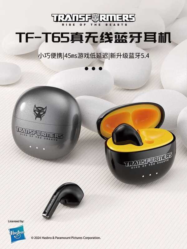 Transformers Bluetooth Earphones 2025 New Wireless Half In Ear Long ...