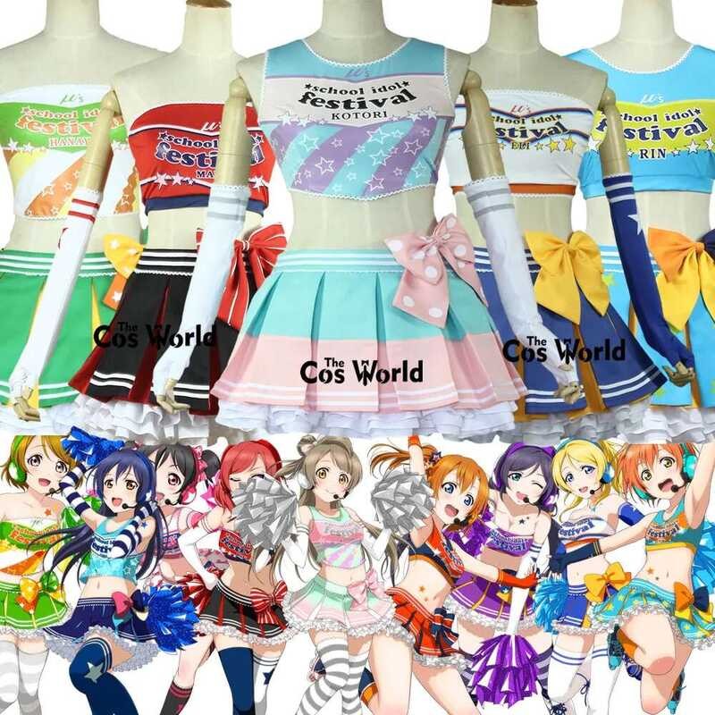 Love Live October Sports Cheerleaders Characters Yazawa Nico Honoka
