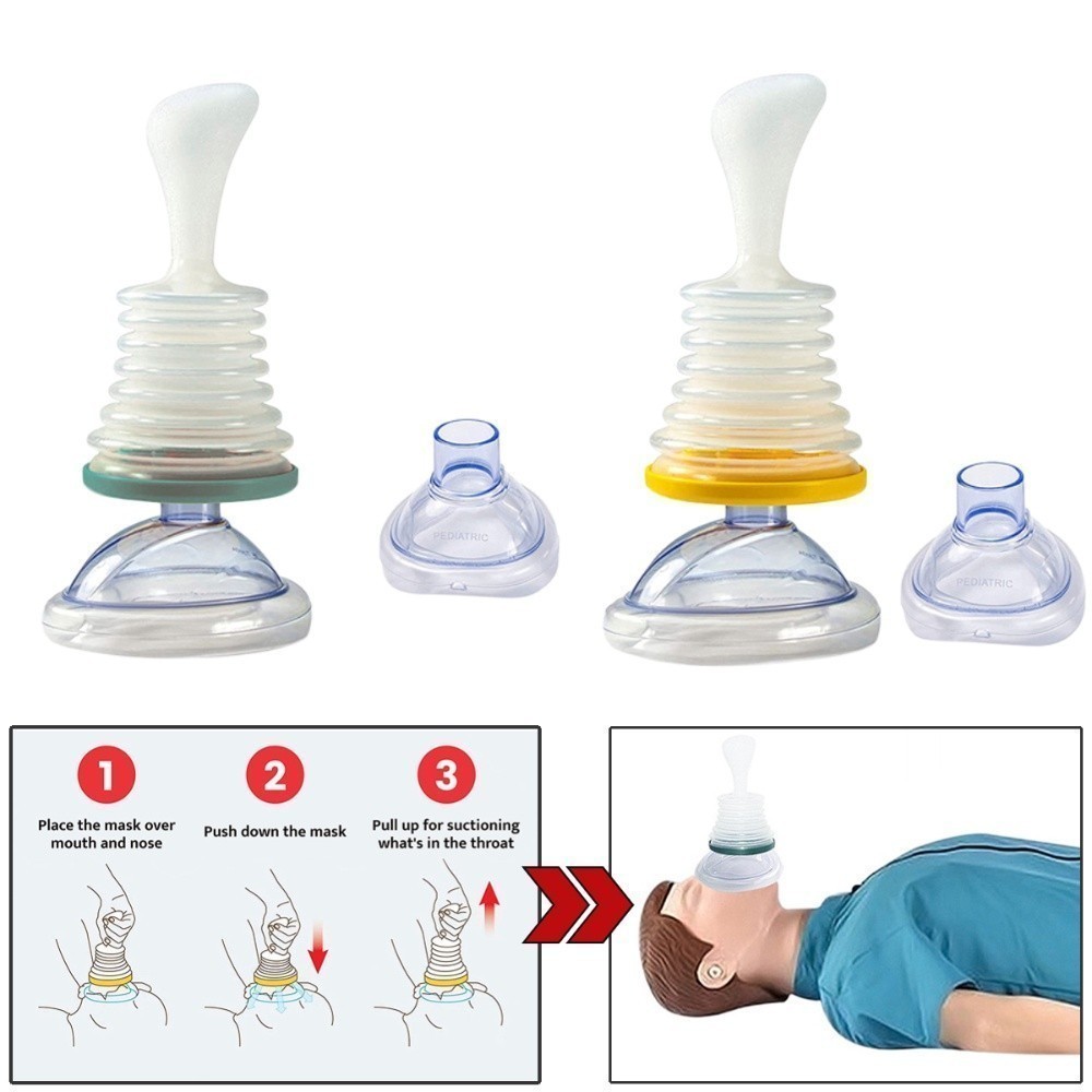 JBMBHC Portable Breathing Mask with 2 Masks for Adult and Children ...