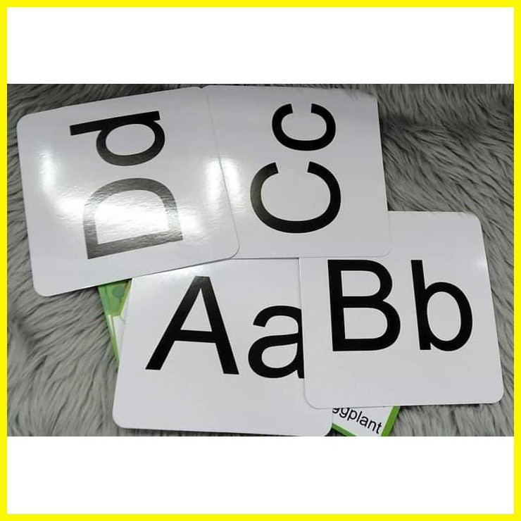 MNKC Plus English Alphabet ABC Letter Baby Toddler Flash Cards ...