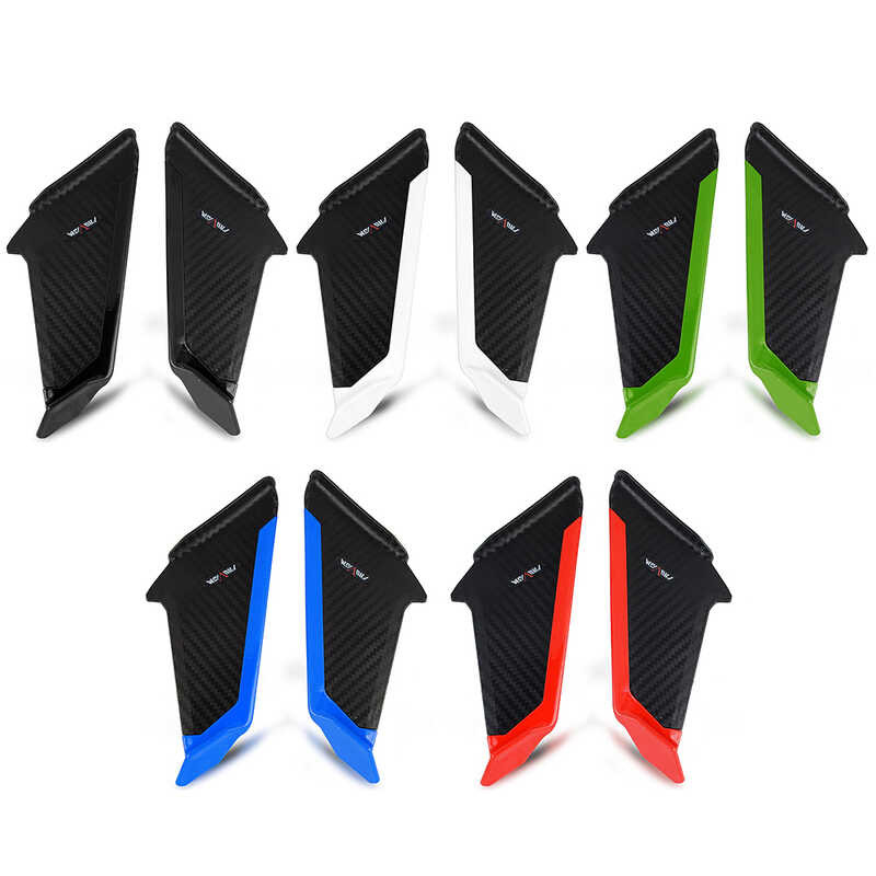 Fairing Front Aerodynamic Winglets Dynamic Wing Kit For Suzuki GSXR GSX ...