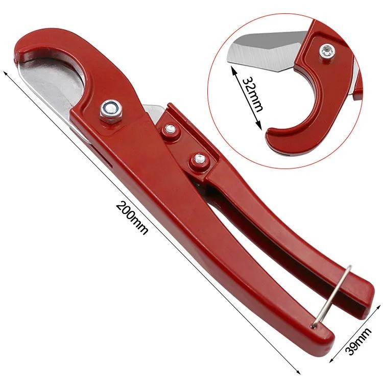 8Inch PVC Pipe Cutter Water Pipe Scissors 0-32mm Tube Cutter Pipe Shear ...
