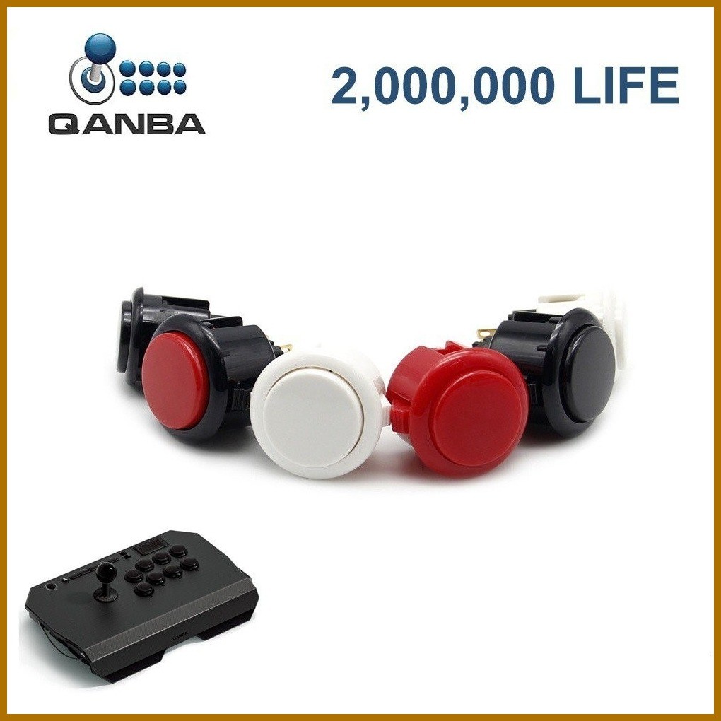 QANBA sanwa 30mm/24mm card button arcade joystick accessories Buttons ...