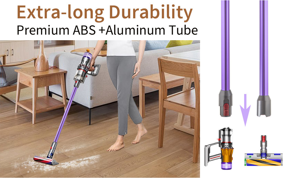 Replacement Wand Compatible With Dyson V10 Digital Slim V12 Detect Slim Cordless Stick Vacuum