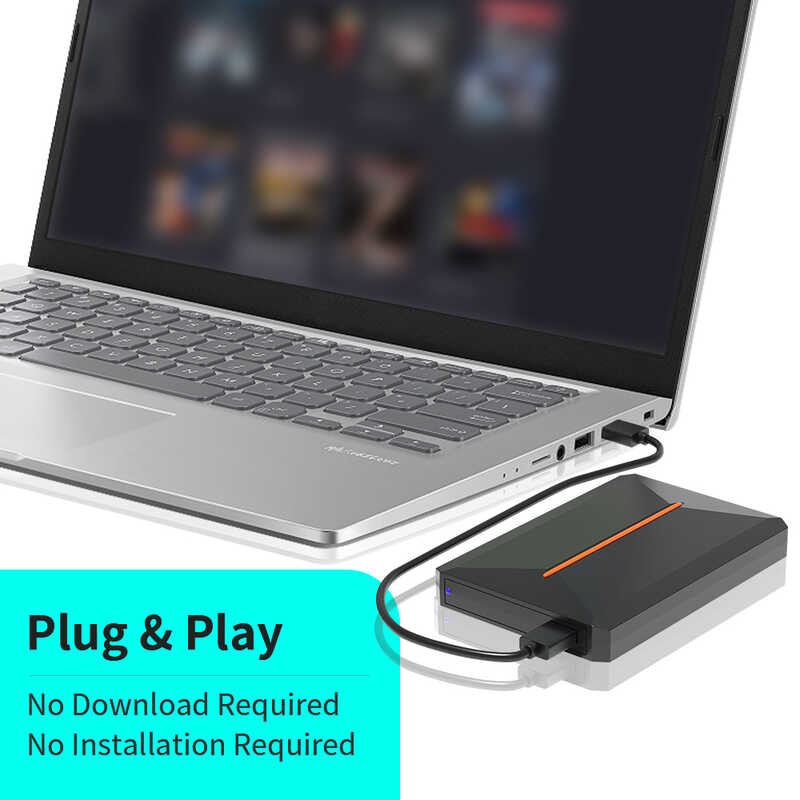 Lbox Jhen 500Gb Hard Drive With 3700+ Pc/3D Games Retro Game Console ...