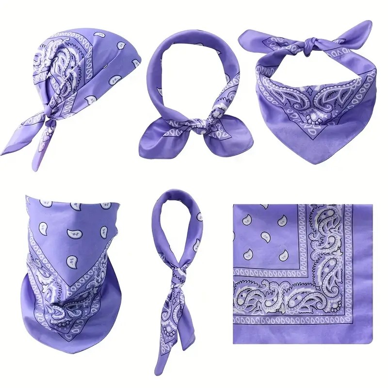 Fashion Hip Hop Neck Scarf Quality Color Printed Headscarf Affordable ...