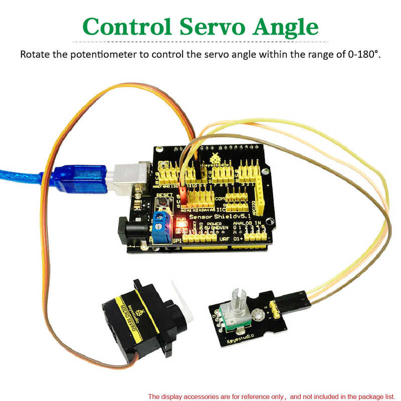 Customized Keystudio Micro Servo Sg90 0-180 Degrees For Arduino Smart ...