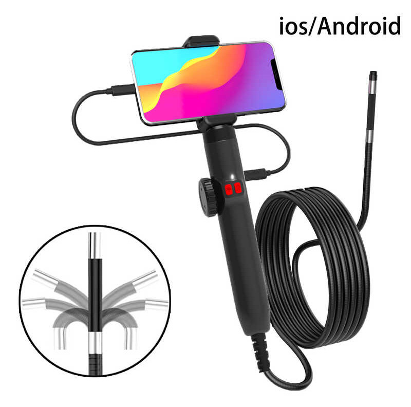Endoscope Articulé 360° Avec Caméra 1080P Et Lumière - Pour Inspection, Neuf