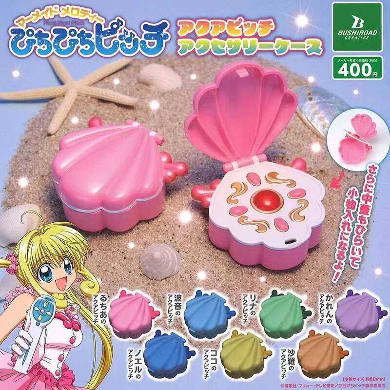 Japanese Genuine Gacha Scale Model Storage Box Mermaid Melody Shell ...