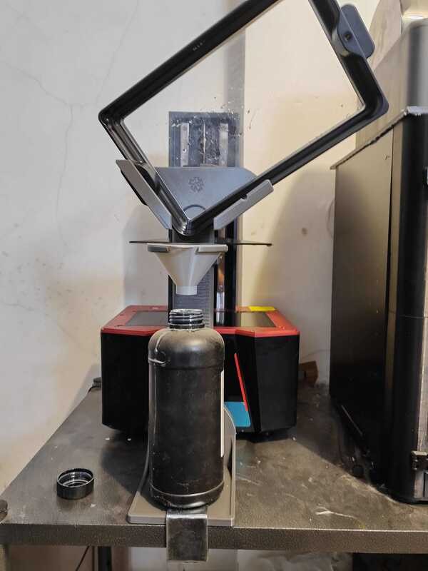 3D Printing UV Curing Material Tank Tool Simplified Version Resin Drain ...
