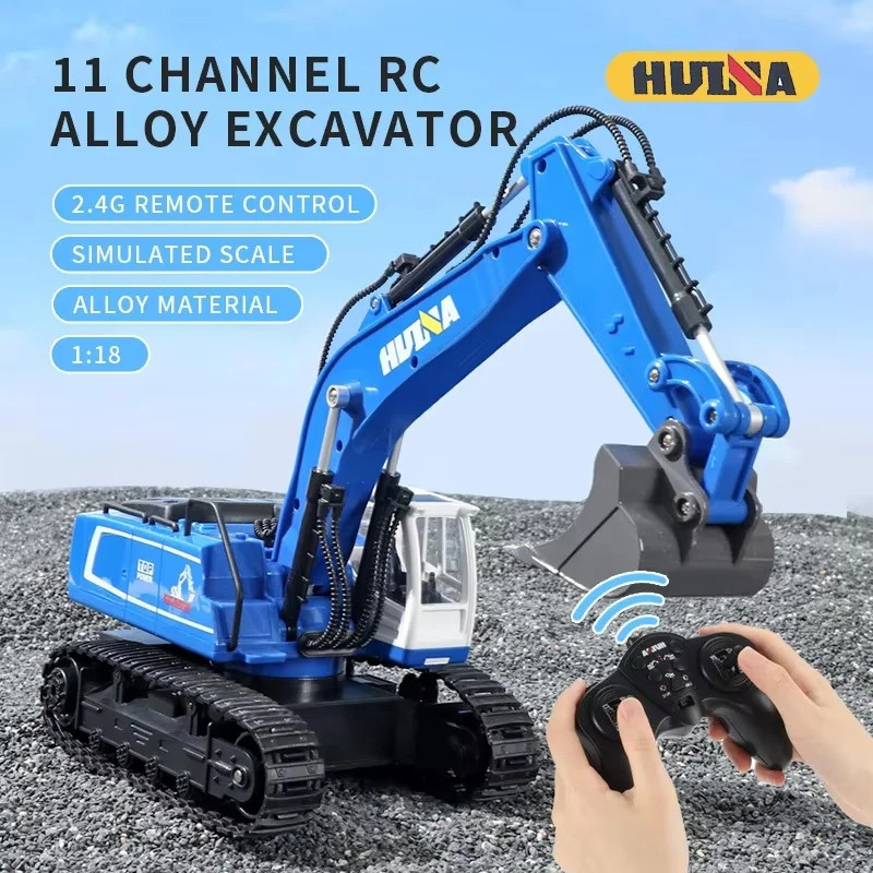 Remote 1558 Control Eleven Channel Alloy Rc Engineering Car Charging ...
