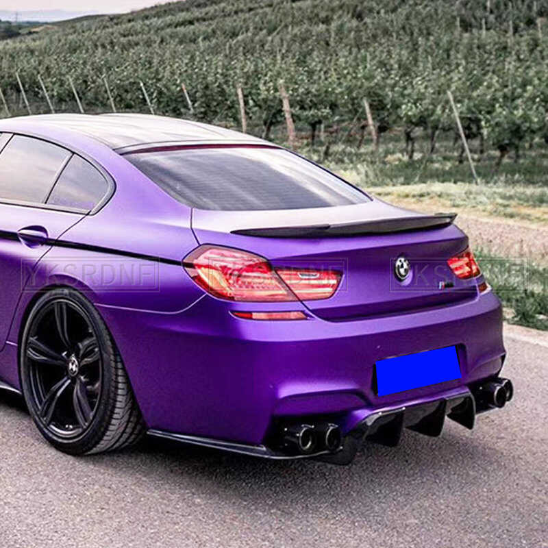 Sa Para M6 F12 F13 F06 4 At 2 Pinto Carbon Fiber Rear Boot Rear Roof ...
