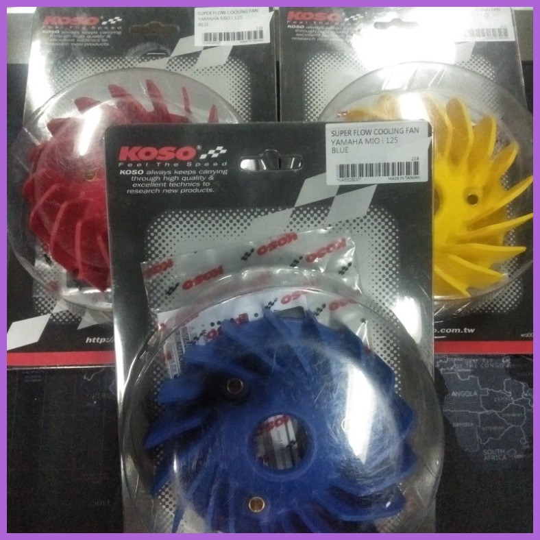 E164 Racing Fan Super Flow Super Light m3, Mio i 125, Gear 125, Gravis ...