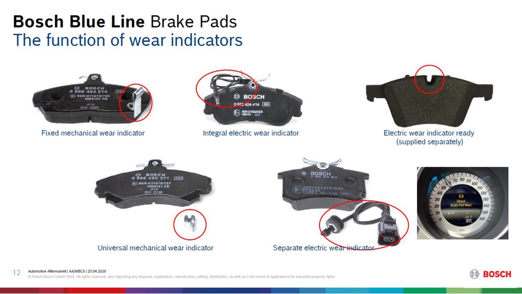 Bosch Rear Brake Pads Bp594 (db1239) For Mitsubishi Eclipse (spyder 