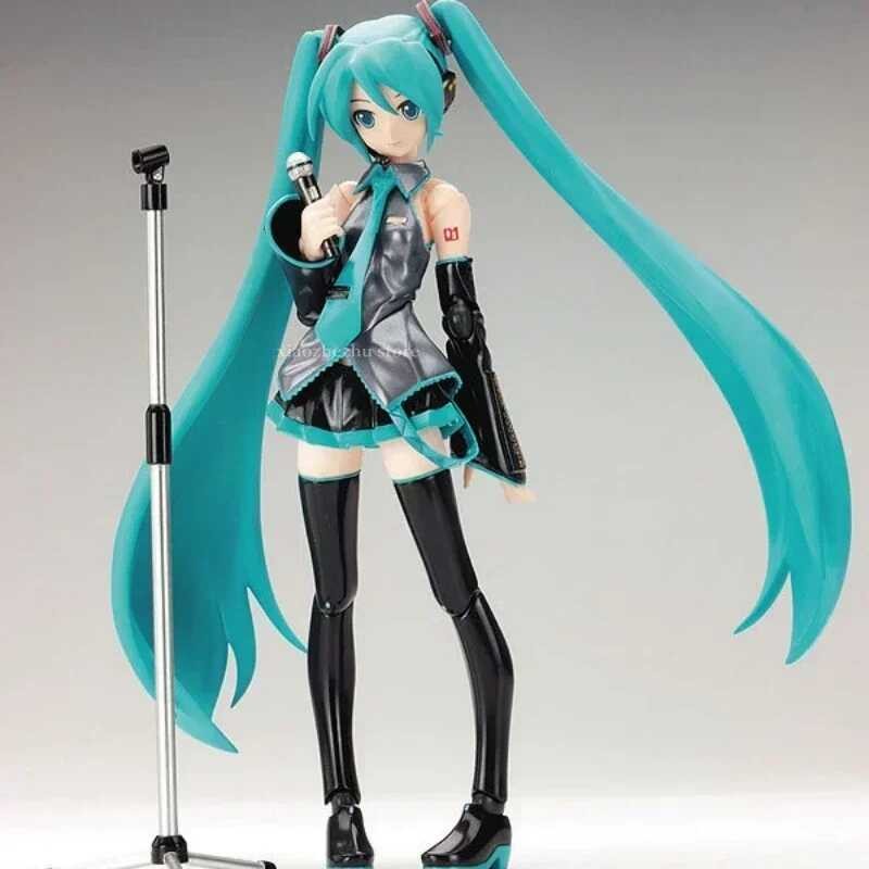 SK 15 Cm Hatsune Miku Anime Figma 014 Standing Posture Manga Statue Pvc ...