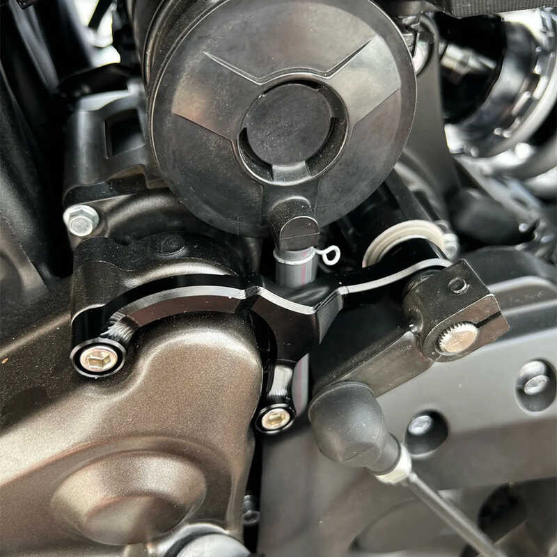 Produktbild von Motorrad Lenkung Stabilisieren Dämpfer Montage Halterung Kit Für CBR954RR Für CBR 954 RR 2002 2003(Color-A