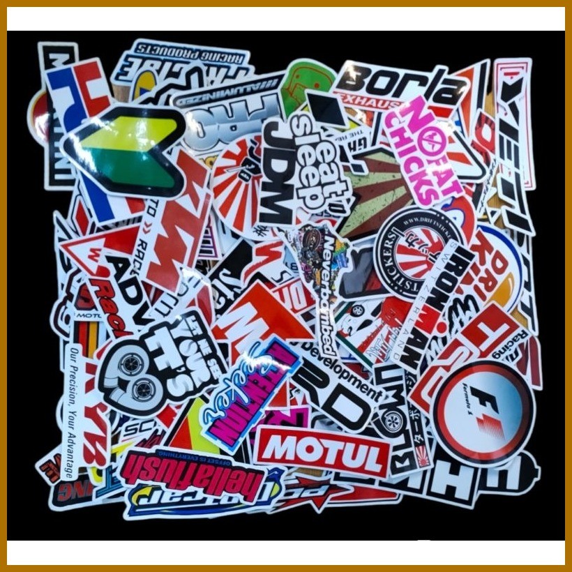 Real sticker bomb consist of 100 pcs. of selected quality assorted ...