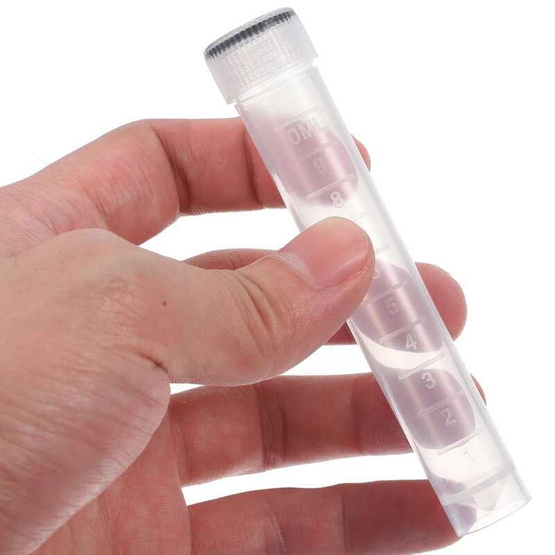 10 Pcs 70b Cryovial Freezing Cold Storage Plastic Test Educational ...