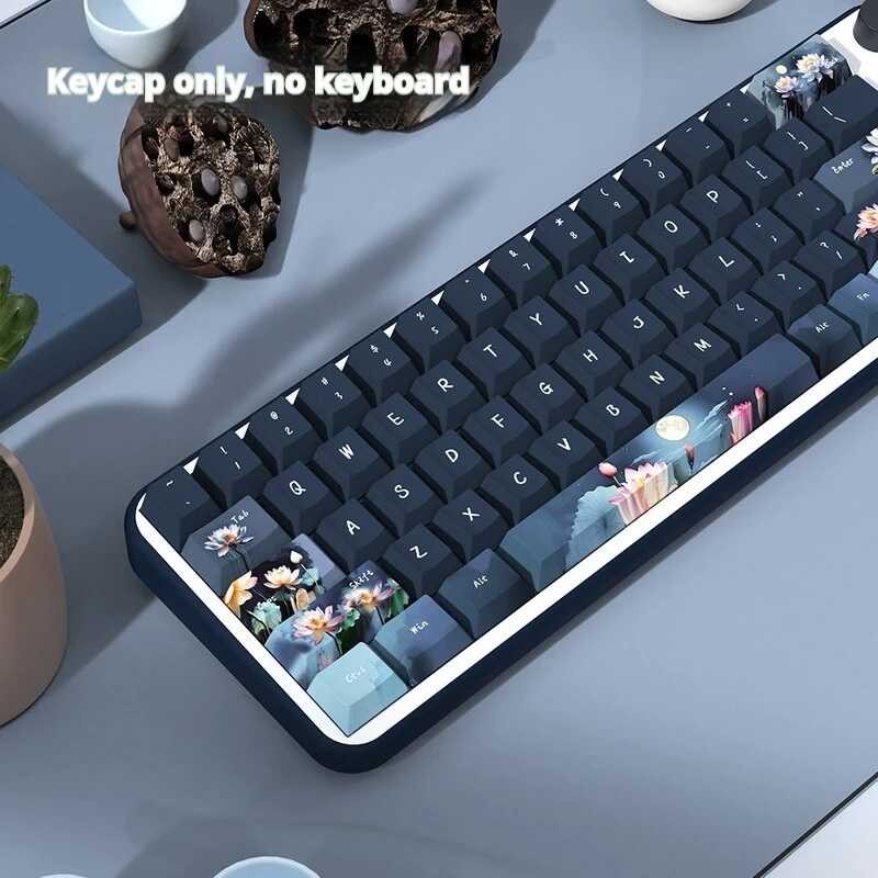 Moonlight Hetang Keycap 138 Key Personalized Customization Backlight ...