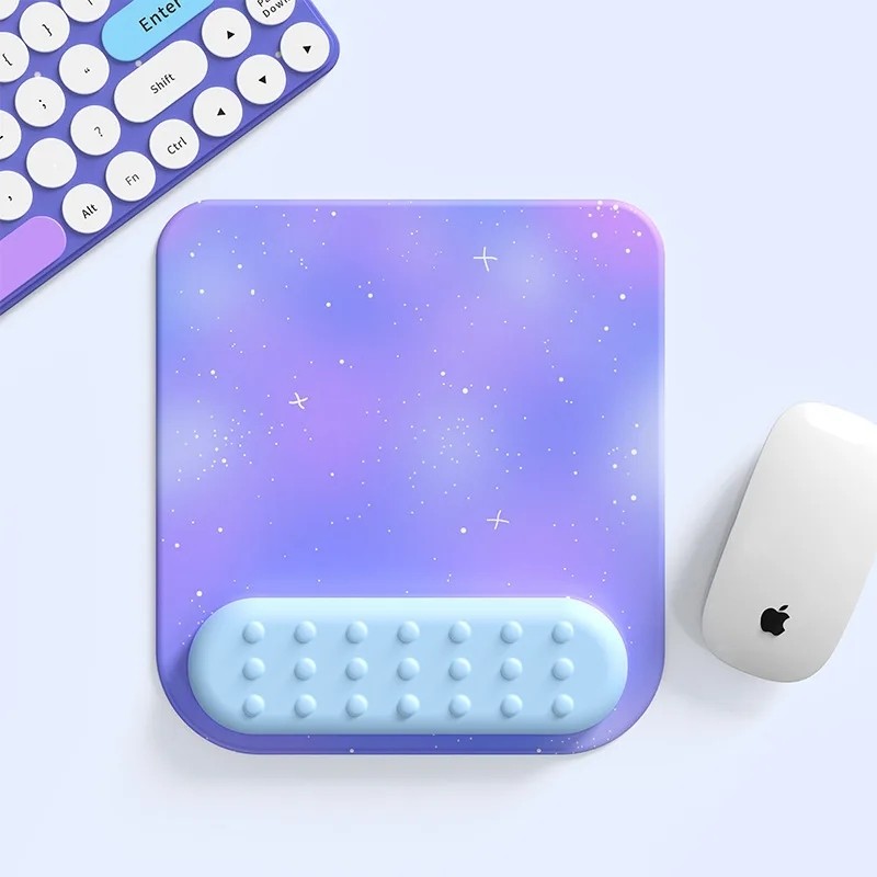 Office Mousepad With Gel Ergonomic Gaming Desktop Mouse Pad Wrist Rest ...