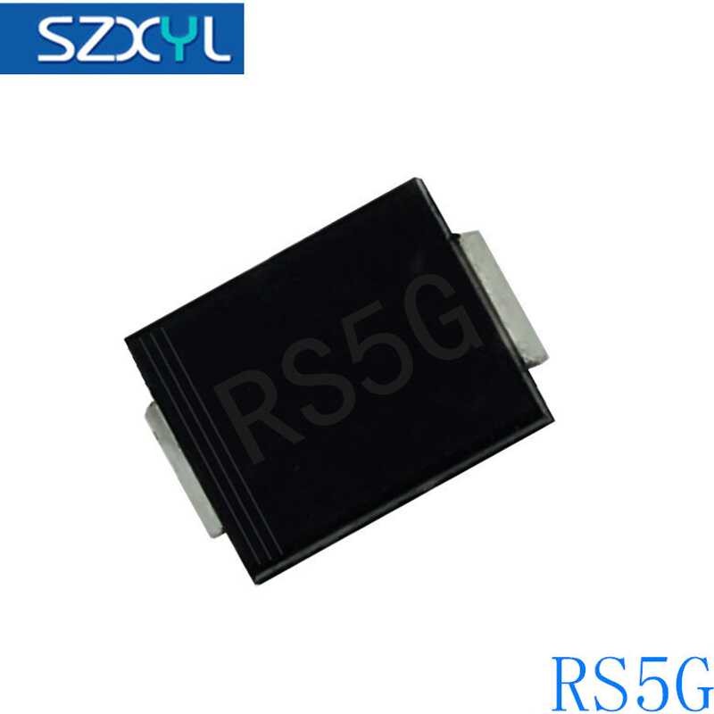 Direct RS5G SMC patch RS5 5A 400V DO-214AB fast recovery diode | Shopee ...