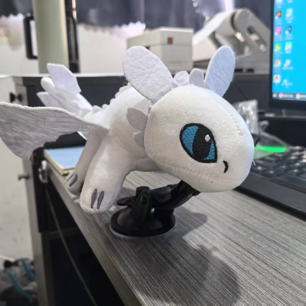 Toothless Doll Car Motorcycle Helmet Decoration Teeth Dragon Cartoon ...