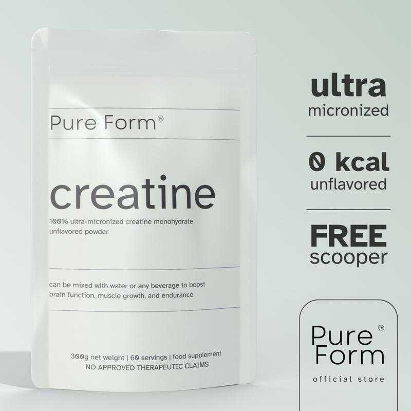 Pure Form Creatine Monohydrate | Ultra-Micronized, Uavored Powder ...