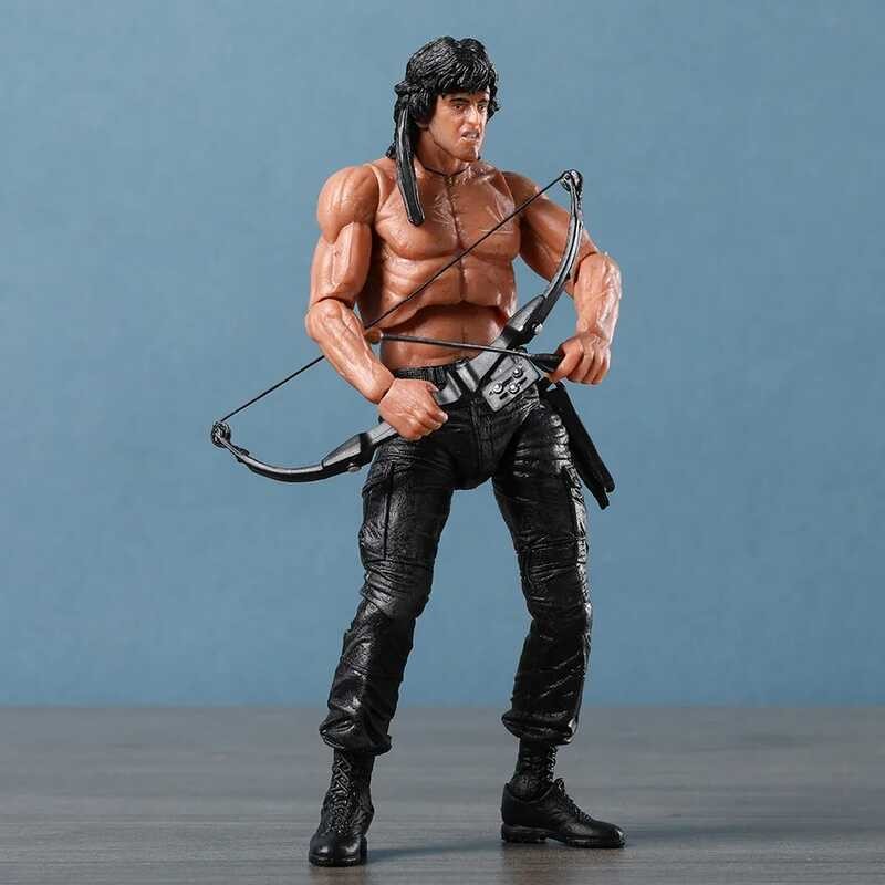 2015 SDCC NECA Rambo Force Of Freedom Action Figure Doll Handmade Model ...