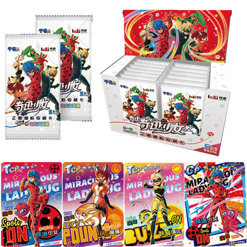 Genuine Miraculous New Ladybug Miracle Collection Edition Card Box ...