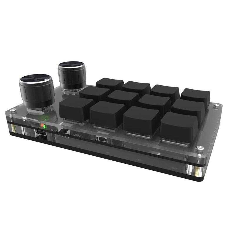 Bluetooth Go USB Custom 9 12 Keys Volume Knob Programming Ro Gaming ...