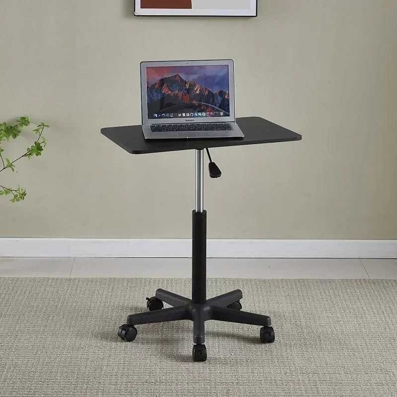 Lifting Movable with Pulley Small Sofa Bedside Table Standing Upright ...