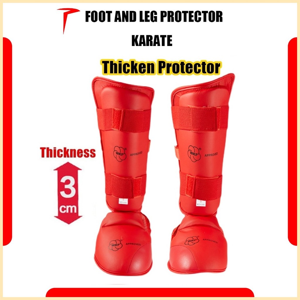 Shin guard karate gears wkf approved Taekwondo gloves gear set kix ...