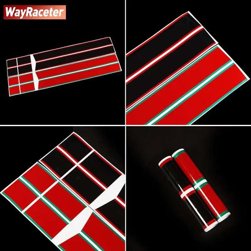 2 Pcs Edition John Cooper Work Carbon Fiber Vinyl Decal Hood Trunk ...