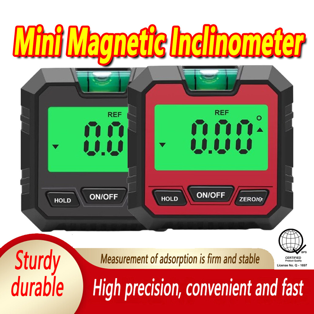 Digital Goniometer Mini Magnetic Inclinometer Measuring Inclined Angle ...
