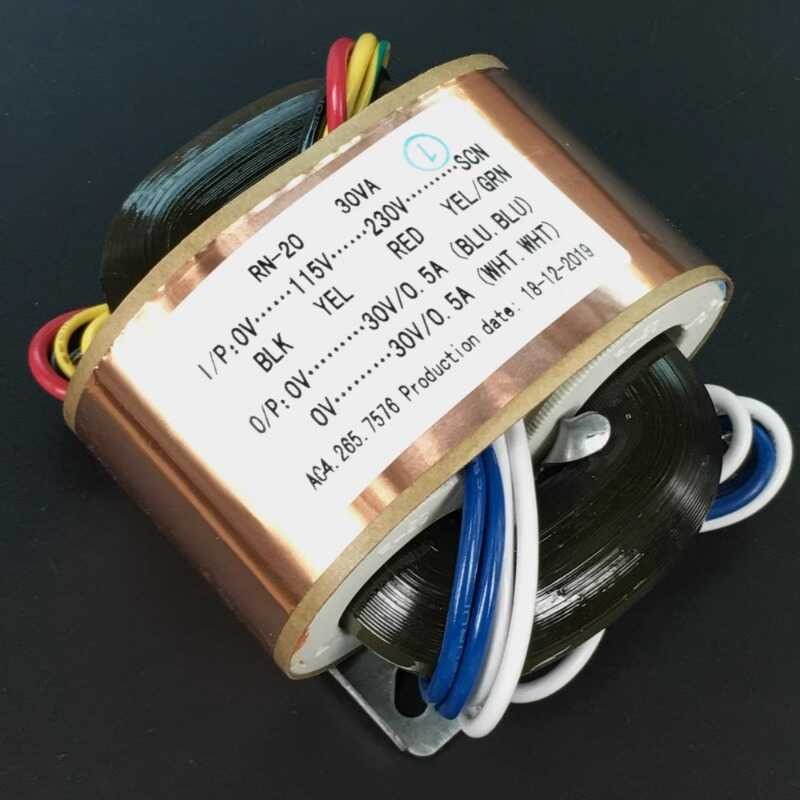 YS 115V 230V 30W (30VA) R-Core Transforer for Preap/DAC/Audio