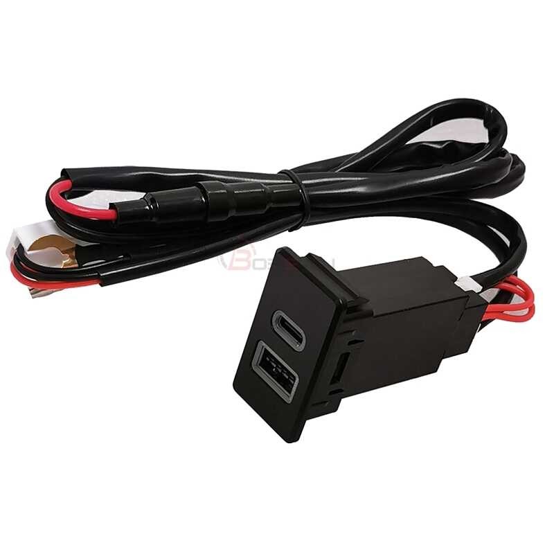 Use Pc V For Nissan Paladin Quick Dual Port Charge Usb Qc Type C