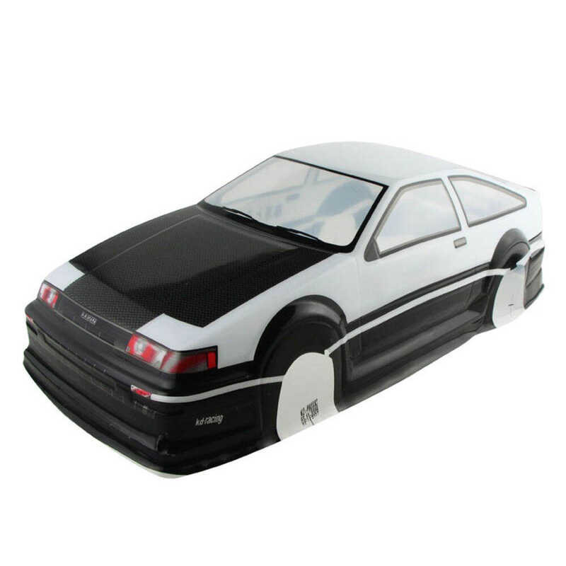 RC 1/10 Scale Painted Drift Racing Touring Onroad Car Body Shell Ae86 ...