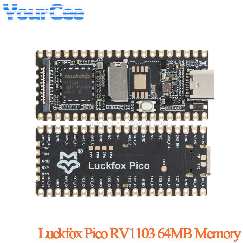 Pico LuckFox Mini/Plus ux Development Board RV1103 64MB Memory Rockchip ...