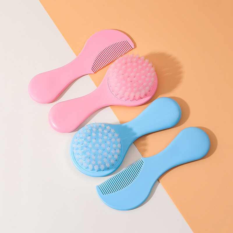 New Born Comb Sets For Scalp Removal And Soil, Using Soft Nylon 364 9Ea ...