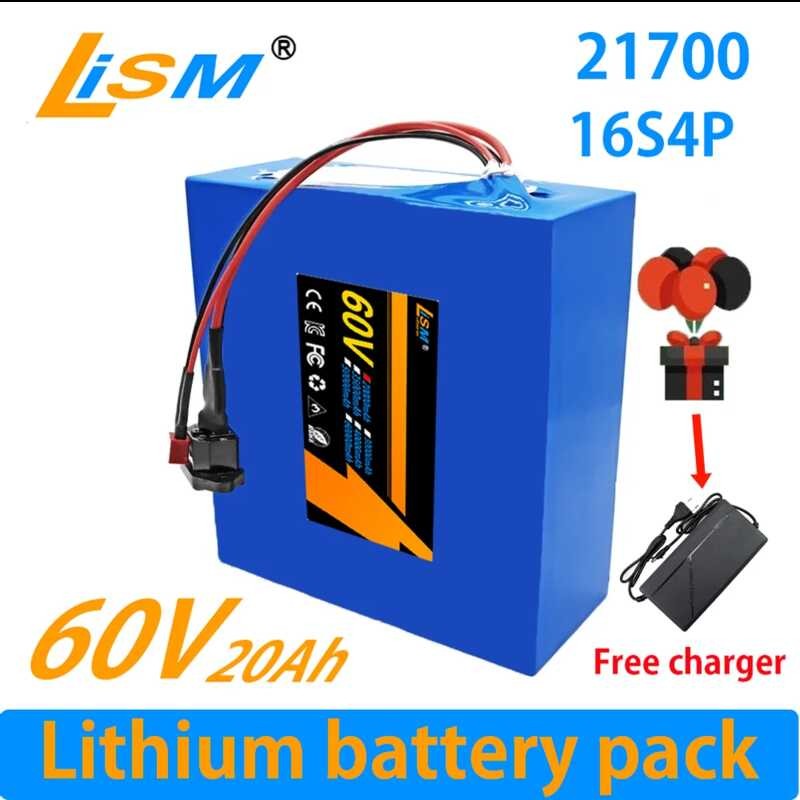 C4 21700 3 60V 16S4p 20000Mah 2500W High-Power Lithium With Built-In ...