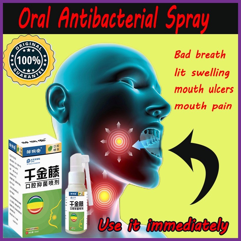 COD 30ml difflam throat spray/sore throat spray/deep throat/moreishi ...