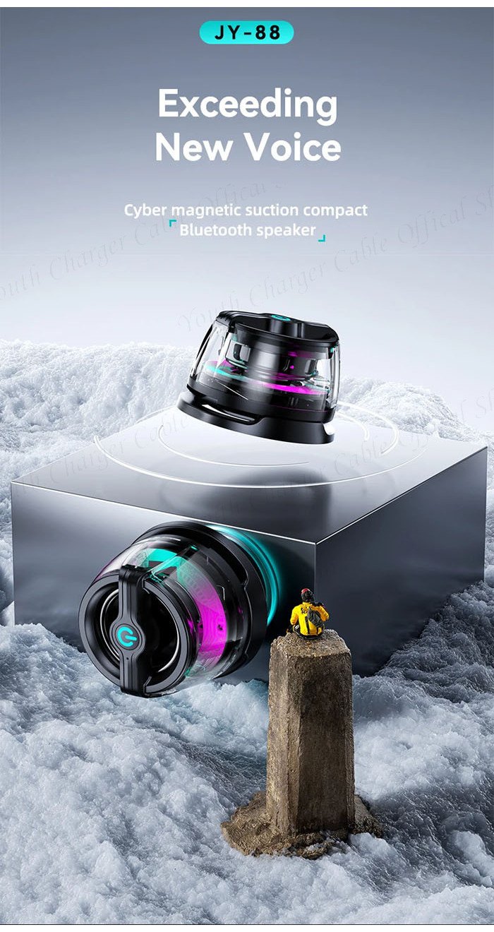 Portable Wireless Bluetooth Magnetic Small Speaker Creative sports ...