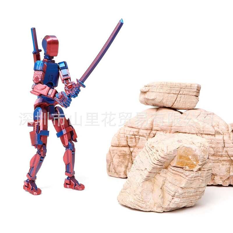 Cross Border Explosive 3D Printed Dummy Lucky Doll Dummy 13 Articulated ...