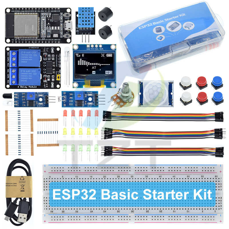 Starter Basic ESP-32S WIFI Development Board for Arduino Project ...