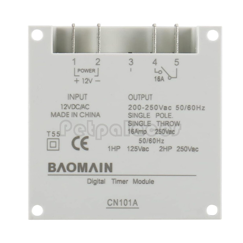 220v Digital Time Switch CN101A LCD Display Power Programmable Timer ...