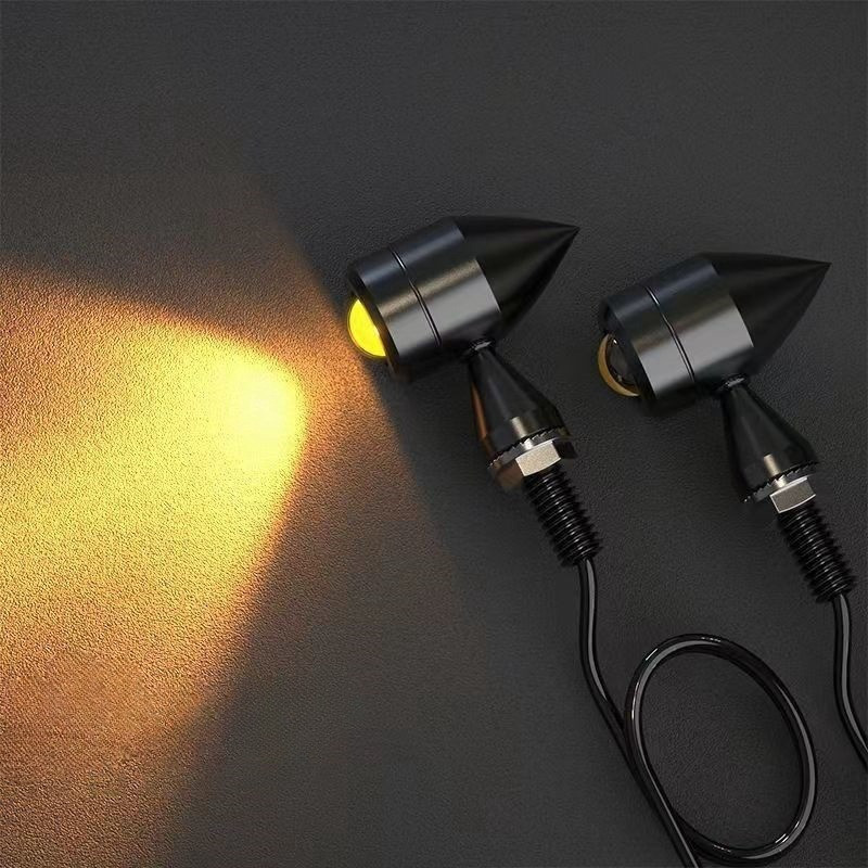 2pcs Mini LED Turning Running Lights Mini Universal Motorcycle LED Turn ...
