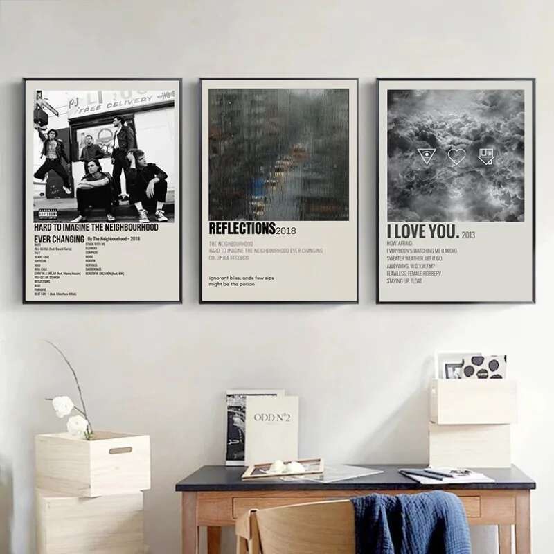 Singer The-Neighbourhood Poster The HD Hot Music Album Tracklist Cover ...